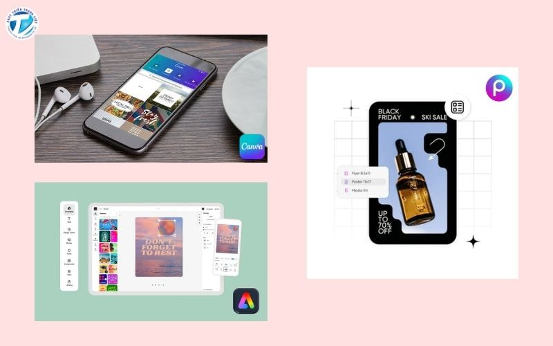 App làm poster trên điện thoại